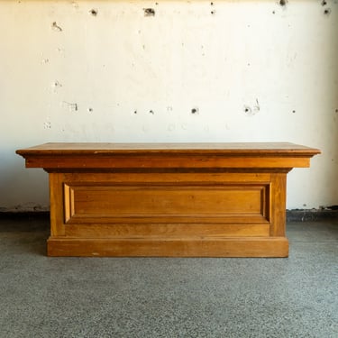 Wooden Shop Counter