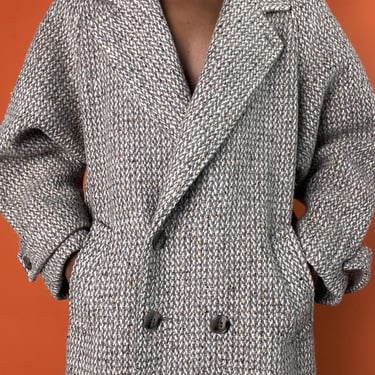 Vintage Wool Ankle Length Coat 