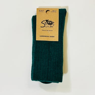 Lambswool Socks - Green