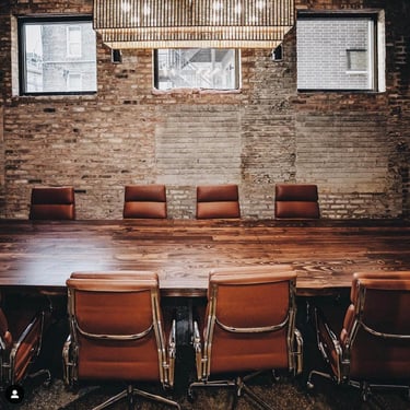Reclaimed wood Conference table in 2.5