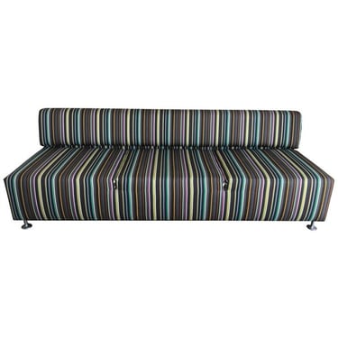 Stylish Modern Striped Sofa