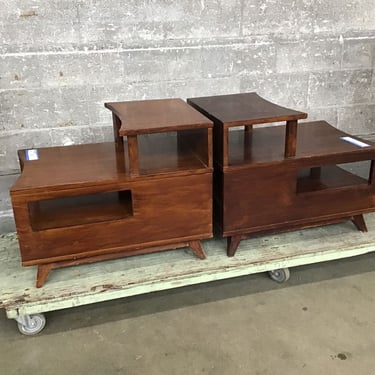 Pair of ’54 Lane Side Tables (Seattle)