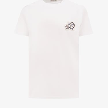 Moncler Man Moncler Man White T-Shirts