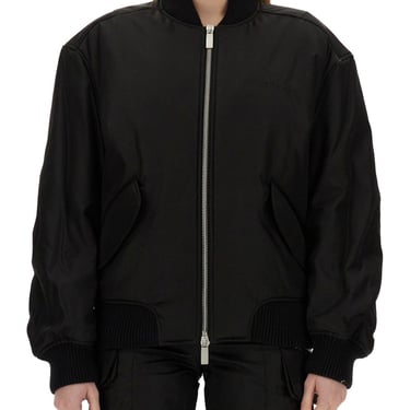 Off-White Women Nylon Bomber Jacket