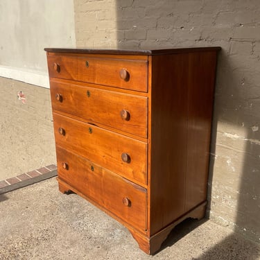 Antique Pine Primitive Chest of Drawers