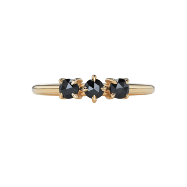 Rae Ring - Black Diamond — BRUCE Jewelry Trunk Show