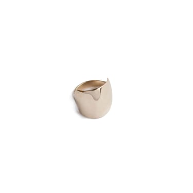 Uni Jewelry Mies Statement Ring - Bronze on Garmentory