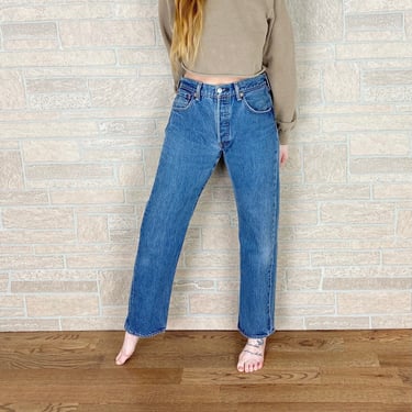 Levi's 501 Mid Rise Jeans / Size 28 