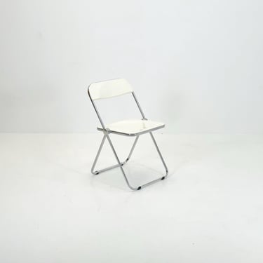 Vintage Italian Plia Folding Chair by Giancarlo Piretti for Castelli, 1970s 