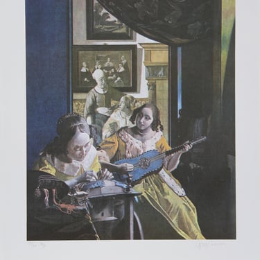 Primary Vermeer by George Deem 