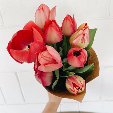 Mixed Tulip Bouquet Wrap