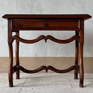 Louis XIII Provincial Walnut Side Table Circa 1680