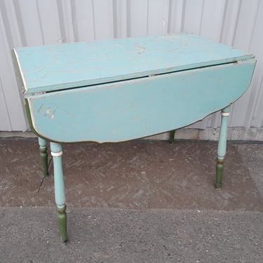 Farmhouse Chic Drop Leaf Dunning Table