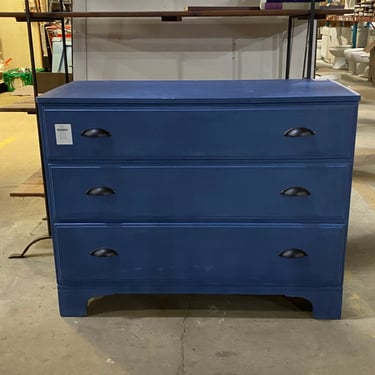 Blue 3-Drawer Dresser