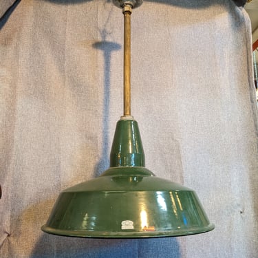 Vintage Industrial Pendant Light 18 x 27