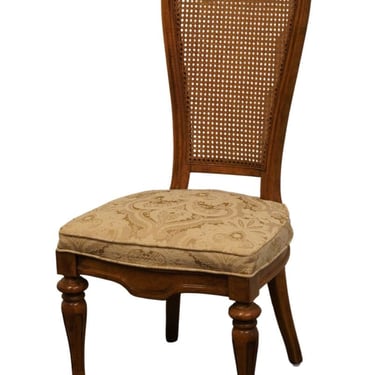 DREXEL HERITAGE Italian Neoclassical Tuscan Style Cane Back Dining Side Chair 