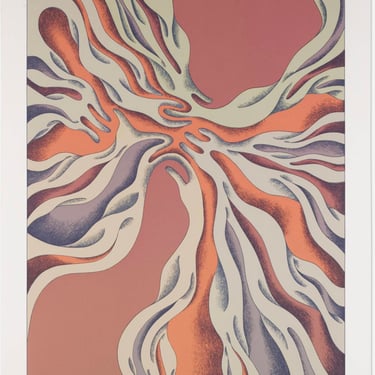 Judy Chicago Screen Print in Colors