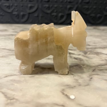 Onyx Carved Donkey