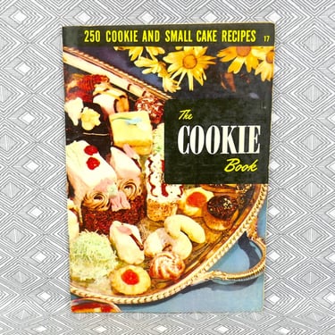 The Cookie Book (1950) by Culinary Arts Institute - 250 Cookie & Small Cake Recipes - Booklet Mid Century Recipes - Vintage Baking Cook Book 