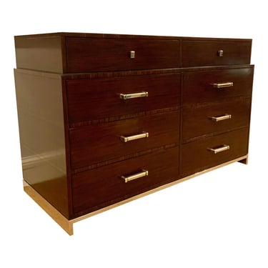 Theodore Alexander for Ralph Lauren Lacquered Mahogany Finished Pryce Bedroom Chest of Drawers