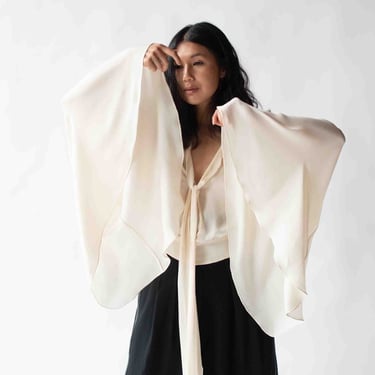 Wide Sleeve Silk Blouse | Jean Paul Gaultier 