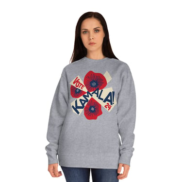 Kamala - "Vote Kamala" Sweatshirt - Red/Blue (Printify)