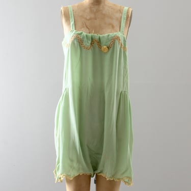 1920s Silk Teddy