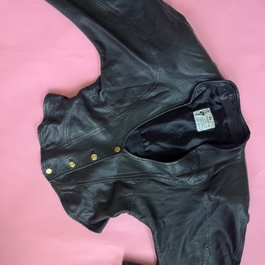 VTG 80s Scettro Italian Leather Jacket 