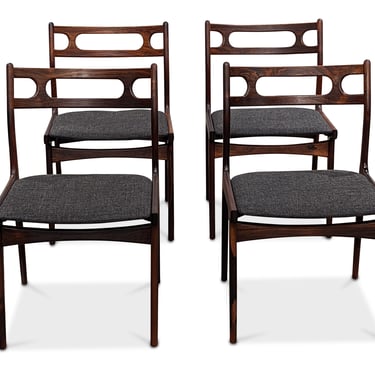 4 Johannes Andersen / Uldum Rosewood Chairs