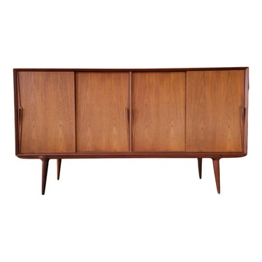 Danish Modern Teak Credenza by Gunni Omann 