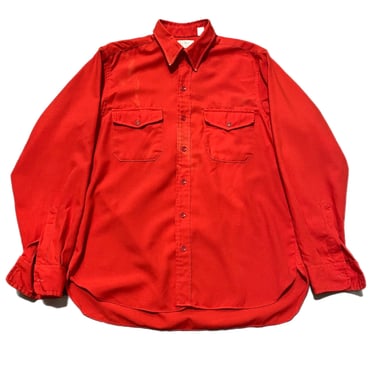 (L) Red LL Bean Allagash Long Sleeve Button Up 070822 RK