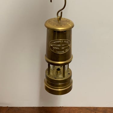 Antique Miner’s Oil Lamp 