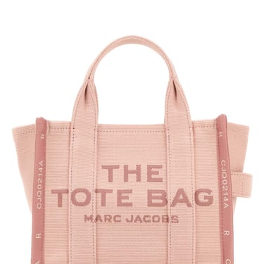 Marc Jacobs Women Pink Canvas Small The Tote Bag Handbag
