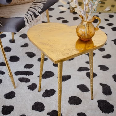 Heart of Gold Side Table