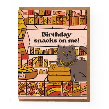 Birthday Card | Bodega Cat
