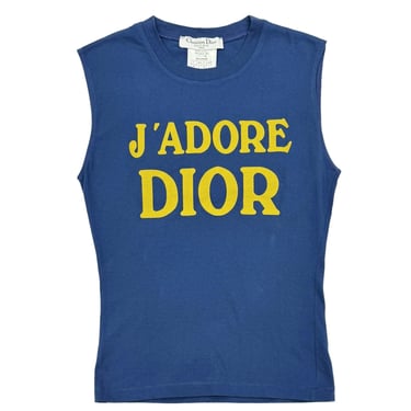 Dior J’adore Blue Logo Tank