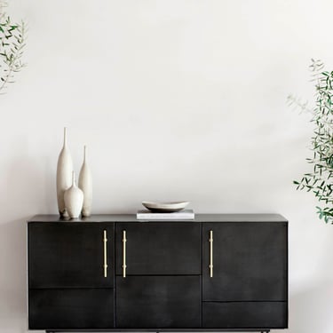 Bronson Credenza (BLK) | STOCK