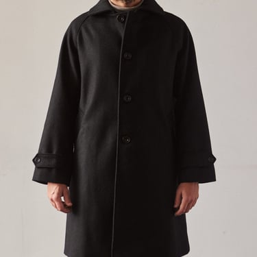 Arpenteur Melton Utile Coat, Black
