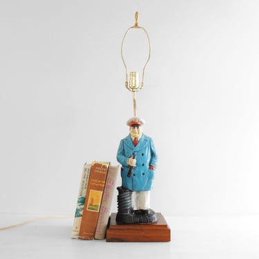 Vintage Sea Captain or Fisherman Lamp 