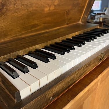 Vintage Mini Piano Silent Keyboard 