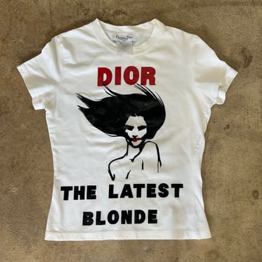 Christian Dior “The Latest Blonde” Tee