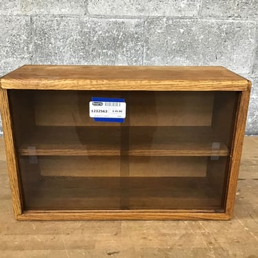 Small Glass Door Cabinet (Seattle)