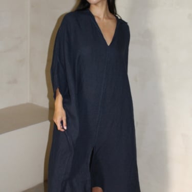 Oversized V-Neck Dress