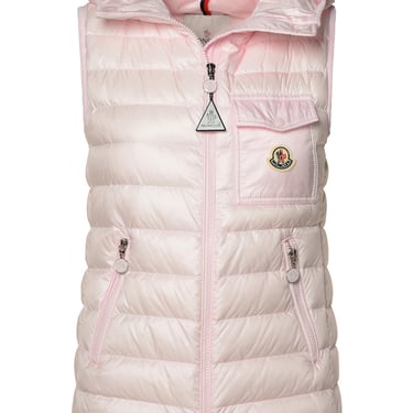 Moncler Pink Polyester Vest Woman