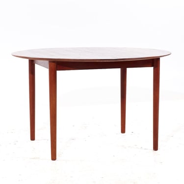 Moreddi Style Mid Century Danish Teak Expanding Dining Table with 1 Leaf - mcm 