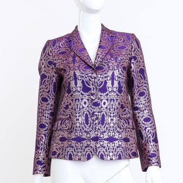 Metallic Brocade Jacket