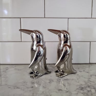 Vintage Small Pair of Penguins Home Décor Home Accents 