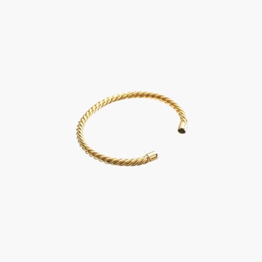 Twisted aspen bangle, mini