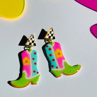 Cowboy Boots earrings