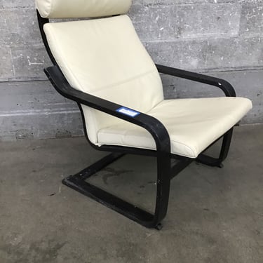 Ikea Poang Chair with Leather Cushions (Seattle)